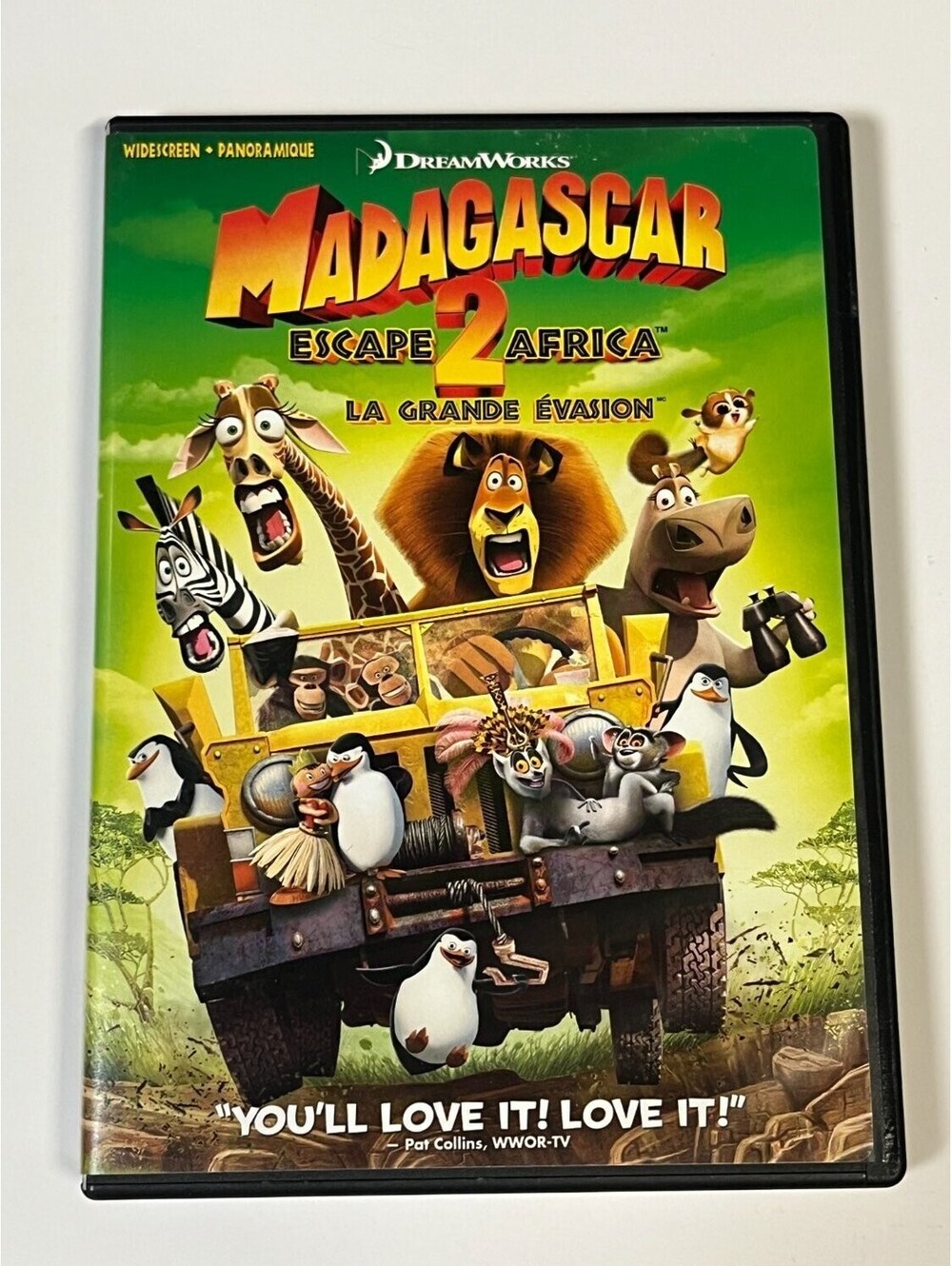 Madagascar: Escape 2 Africa DVD Widescreen 2008 Animation Eric Darnell